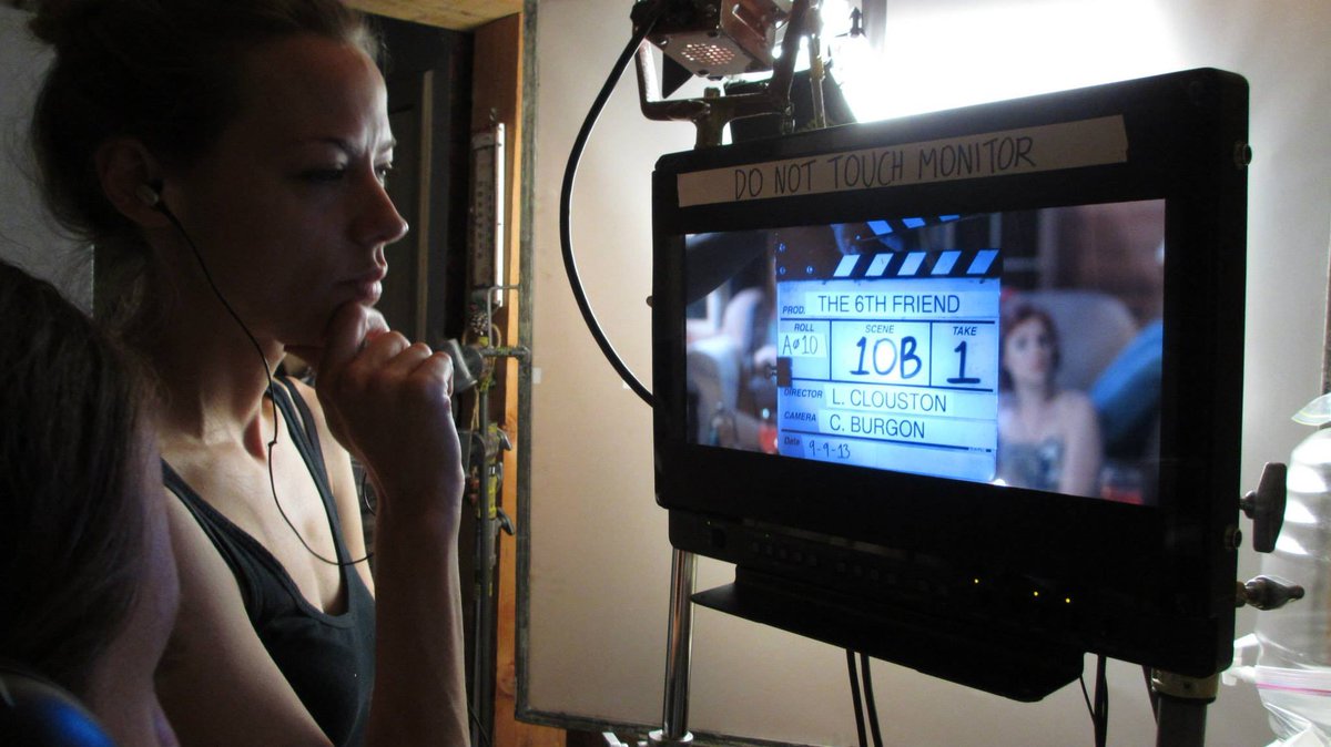 ForewarnedFilms's tweet photo. #femalefilmakerfriday Our director of “Demon in the Dark”, Letia Clouston! https://t.co/fMRx6Bo3hZ