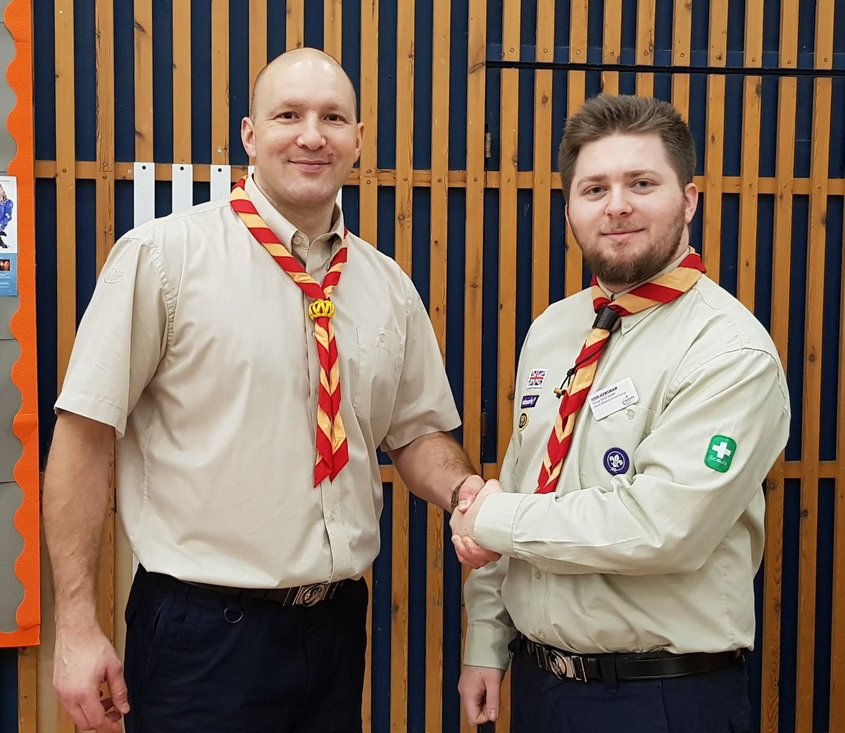 Josh Hensman (@joshhensman_) on Twitter photo Privileged this evening to invest 2 fantastic new #Beaver Leaders into <a href="/UKScouting/">UKScouting</a> - well done Marc & Greg! And well done to Issy for gaining her <a href="/ILM_UK/">ILM</a> YL Scheme award! #iscout #leadership <a href="/BasingstokeWest/">BasingstokeWest</a> <a href="/HampshireScouts/">Hampshire Scouts</a> Privileged this evening to invest 2 fantastic new #Beaver Leaders into <a href="/UKScouting/">UKScouting</a> - well done Marc & Greg! And well done to Issy for gaining her <a href="/ILM_UK/">ILM</a> YL Scheme award! #iscout #leadership <a href="/BasingstokeWest/">BasingstokeWest</a> <a href="/HampshireScouts/">Hampshire Scouts</a>