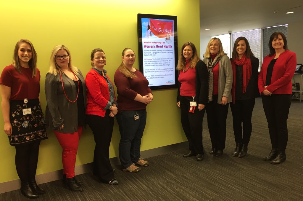 SiemensHealth's tweet photo. We wore red today. #WearRedDay https://t.co/lAVCjDkRjx