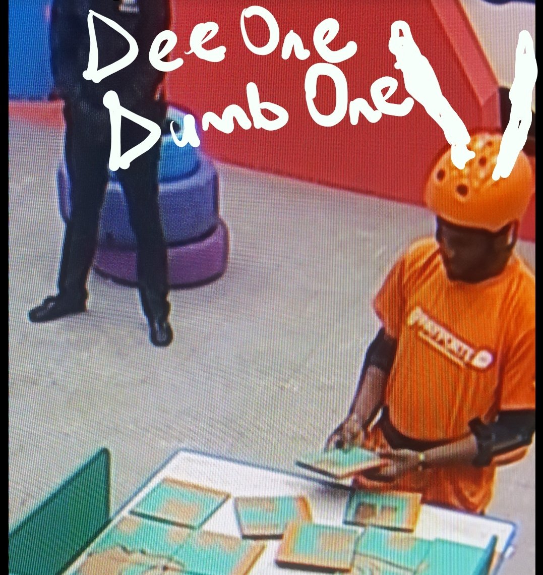 ritashalom's tweet photo. DeeOne must mean 'Dumb One'. @BBNaija #fridaytask #DoubleWahala #BBNaija https://t.co/TaspyAUOkr