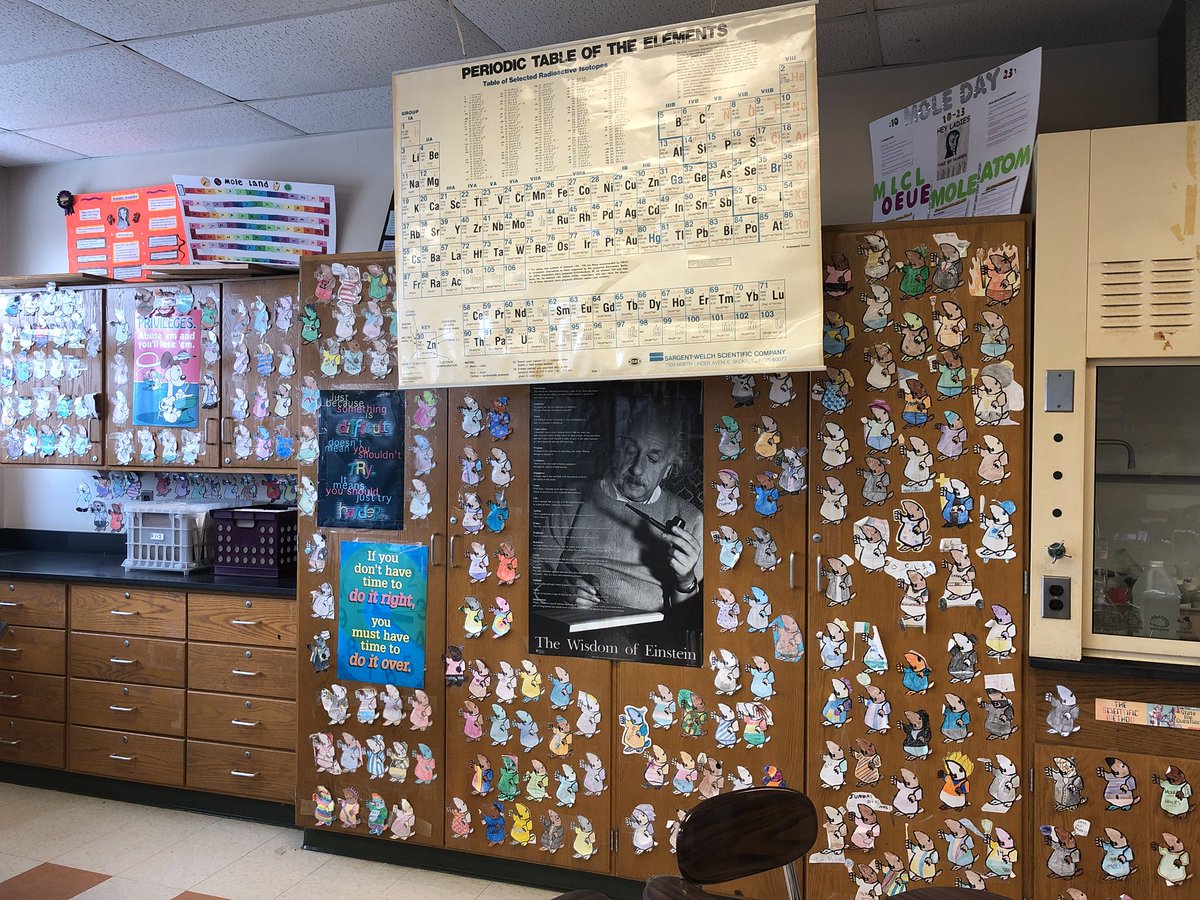 APchemisMe's tweet photo. A student just walked in to my classroom for the first time and said “OMG your classroom is so bright and colorful. It makes me so happy!” THAT makes ME so happy 😁 https://t.co/Q0ZqluLCoe