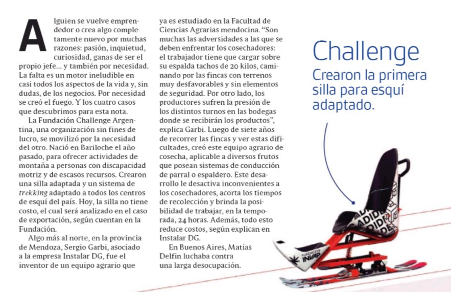 GRACIAS a <a href="/PYMESrevista/">Revista Pymes</a> y a la periodista Mariana Rolandi por invitarnos a participar en esta hermosa nota y ayudarnos a difundir nuestro trabajo! #prensa #esquíadaptado #handicapski #discapacidad #accesibilidad #inclusión #Barioloche #RíoNegro #PatagoniaArgentina
