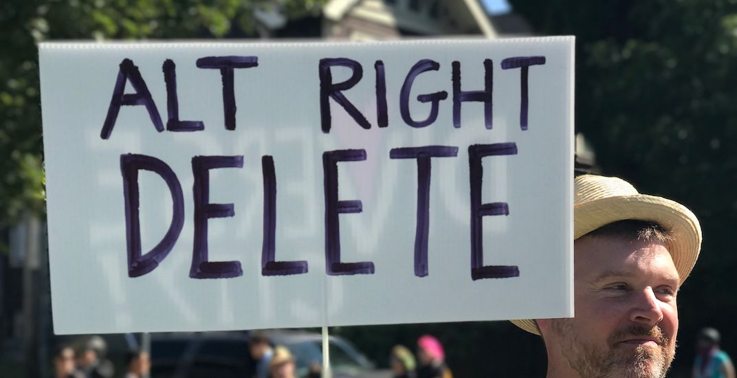 JDJC6251's tweet photo. #MyCardboardSignWouldRead
ALT RIGHT DELETE
#NazisInTheWH https://t.co/AL1qYt6u4G