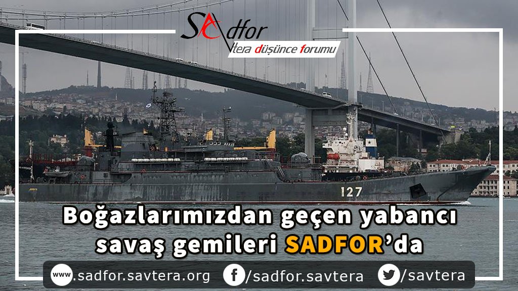 Boğazlardan geçen yabancı savaş gemilerinin milliyeti, adı, bordo numarası, sınıfı, geçtiği yön ve tarihi gibi detaylara ulaşabileceğiniz konumuz bağlantıda:  goo.gl/Eg7vtL