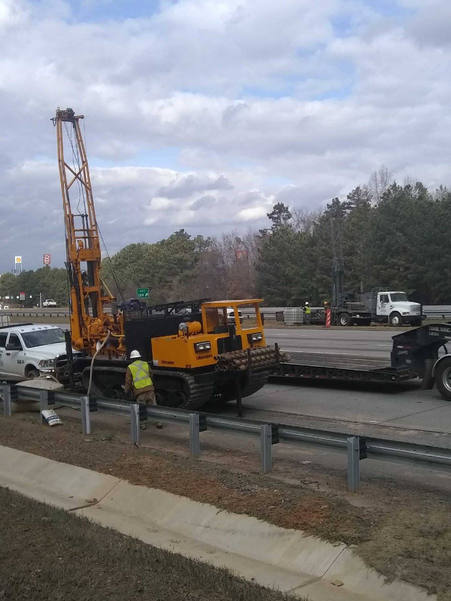 BettsEnv's tweet photo. Two of our rigs on Barrett Parkway in Kennesaw trying to finish up a GDOT project in the next couple of weeks. https://t.co/W12FnBVI0o