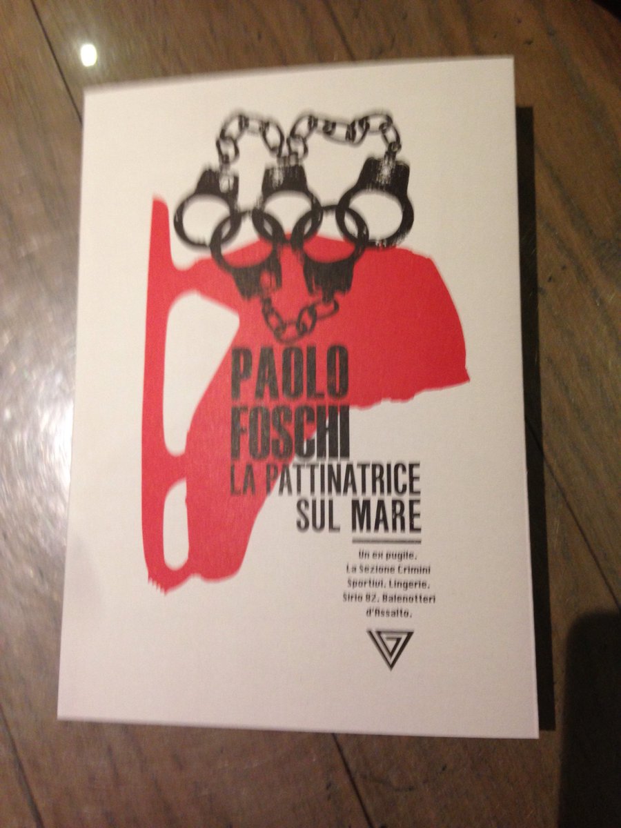 Paolo_Foschi's tweet photo. Ecco La pattinatrice sul mare, la nuova inchiesta del commissario #IgorAttila #libri #noir passate parola please https://t.co/wHdh0AqgqC