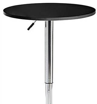 Hyde High Cocktail Table. Pairs great with mid-century modern looks. Now In Stock. #bringthelux #eventfurniturerental #eventfurniture #unleashyourcreativity