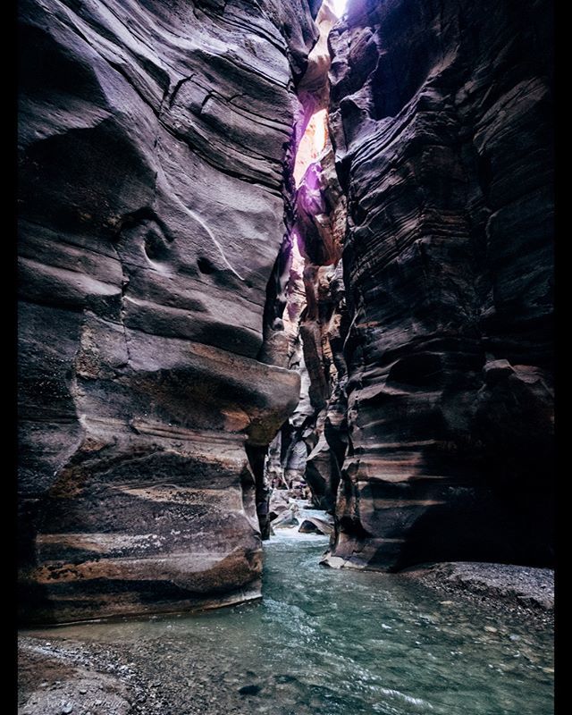 Breaking Through

Located near the Dead Sea in Jordan, the Wadi Mujib Siq Trail is a an adventure to traverse including climbing waterfalls and navigating waist-high rapids.

The trail is in the Mujib Biosphere Reserve, the lowest reserve on earth. The M… ift.tt/2GGs06k