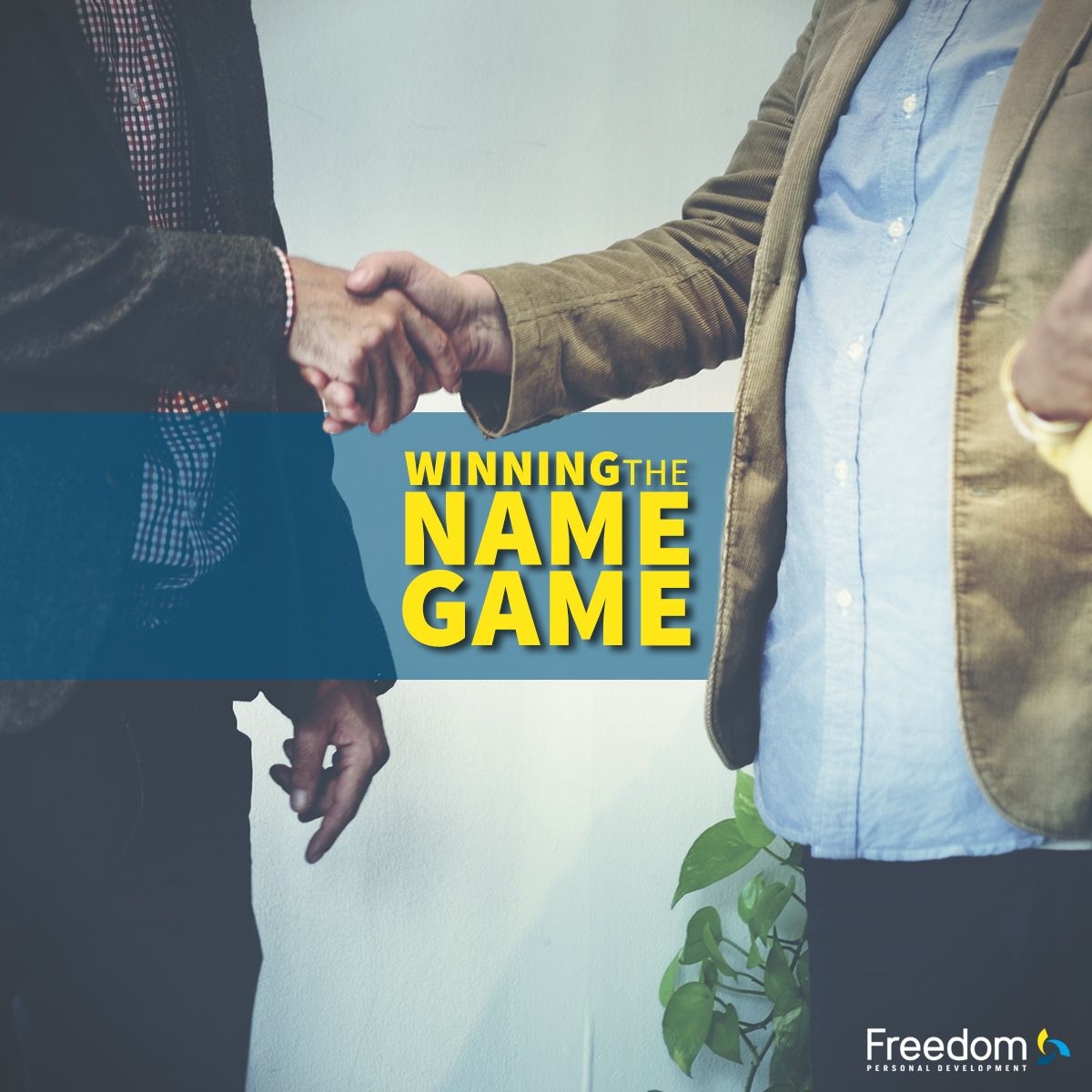 trainyourbrains's tweet photo. Recalling somebody's name is the biggest compliment you can give them because it shows you cared enough about them to remember it. Don't be a name flubber, learn how to master this skill with our audio workbook "Winning the Name Game." Learn more here: https://t.co/qiCj6VKgOH https://t.co/4mESGbGrxc
