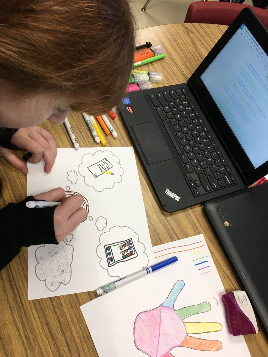 AtHome_Spruell's tweet photo. 6th grade students are making a @Flipgrid paper slides video to talk about the different important health skills! @OakvilleMiddle #MSDSTEAM https://t.co/SEsN1Q3TcX
