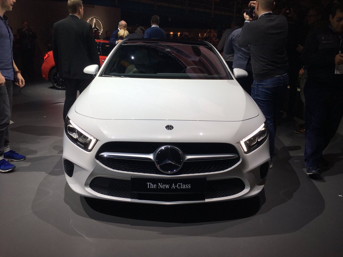 Jim_Holder's tweet image. Here’s an astounding fact - the outgoing #Mercedes A-Class outsold Jaguar (full brand) in the UK last year. Barring exchange rate swing or some such disaster, you’d bet on the new one widening the gap (especially given I-Pace isn’t about volume)