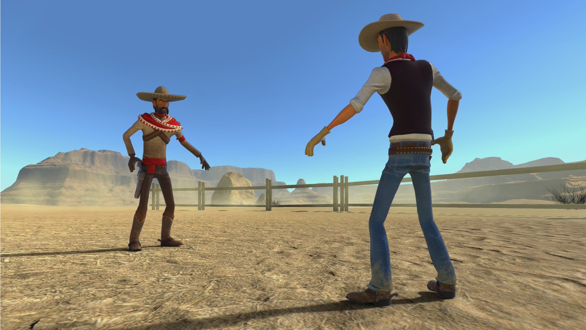 He might be short on words, but he's clearly quick to draw! #gamedev #indiedev #vr #gaming
store.steampowered.com/app/546210/?ut…