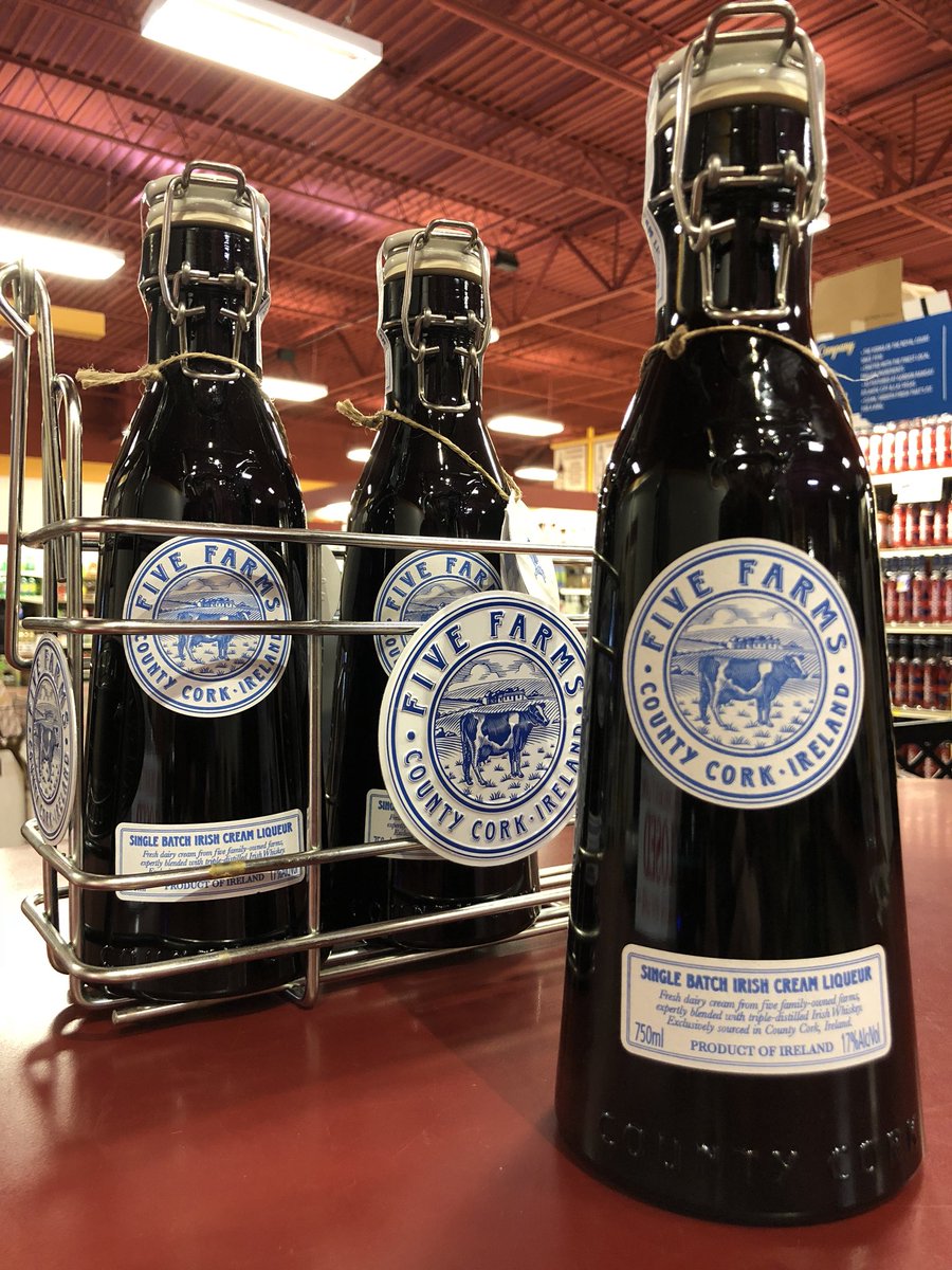 FTBCrestwood's tweet photo. Five Farms Single Batch Irish Cream liqueur. Authentic Irish cream. Authentic Irish whiskey. Available at all St. Louis Friar Tuck Locations. @DrinkFiveFarms https://t.co/UXRjuTIteu