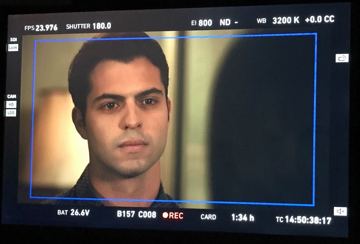 ShadowhuntersTV's tweet photo. Behind the scenes look at #ShadowhuntersSeason3 Raphael. https://t.co/dfI0sv5lb7