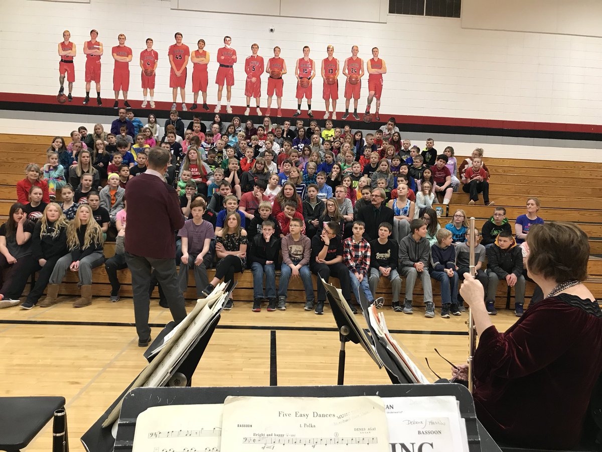 Audubon, Minnesota elementary school with <a href="/ConcordiaWinds/">ConcordiaWindQuintet</a> !   Thanks <a href="/ClassicalMPR/">YourClassical MPR</a>