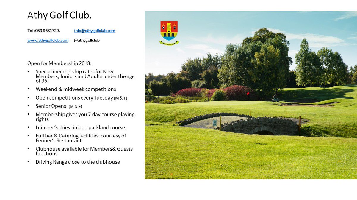 We are asking all supporters of <a href="/AthyGolfClub/">Athy Golf Club</a> to re-tweet this please 👏⛳️🏌️‍♂️🏌️‍♀️