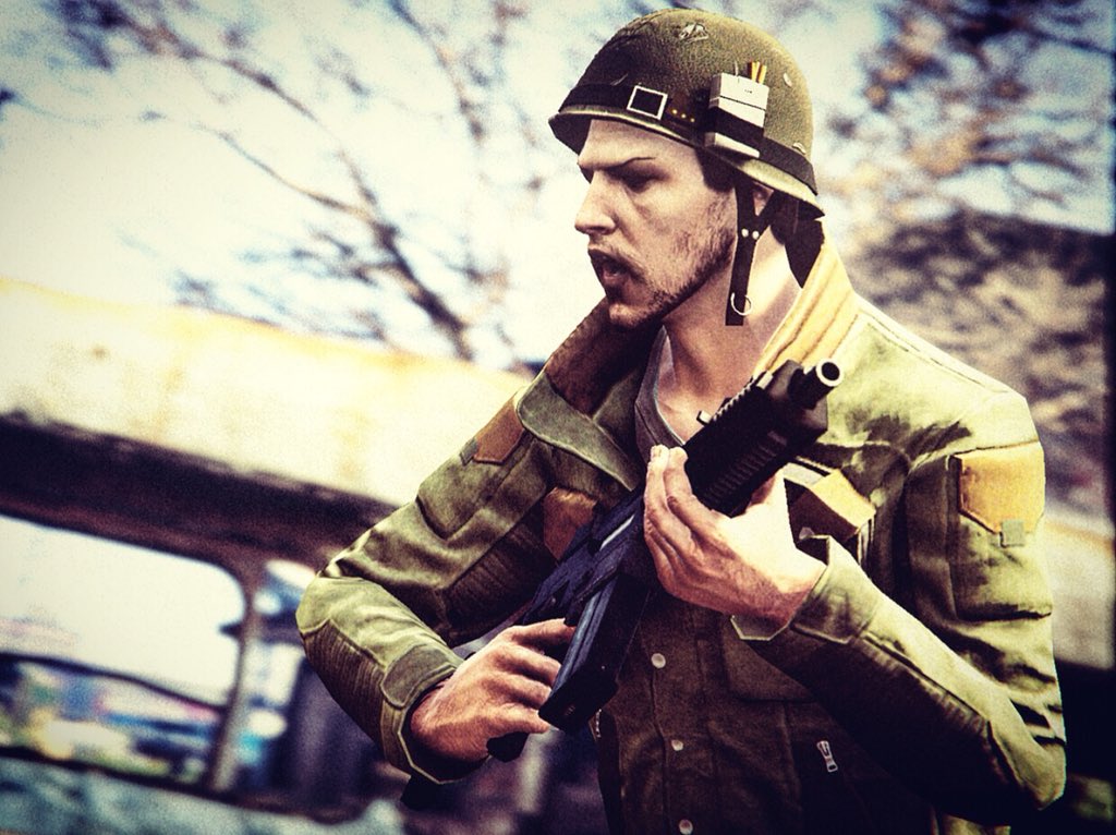 SocialOfficer's tweet photo. Battle cry
#HardestTarget #Snapmatic #GTASnapmatic #RockstarEditor #RockstarGames @RockstarGames #GTAV #GTAOnline https://t.co/w3oHtFOm8h