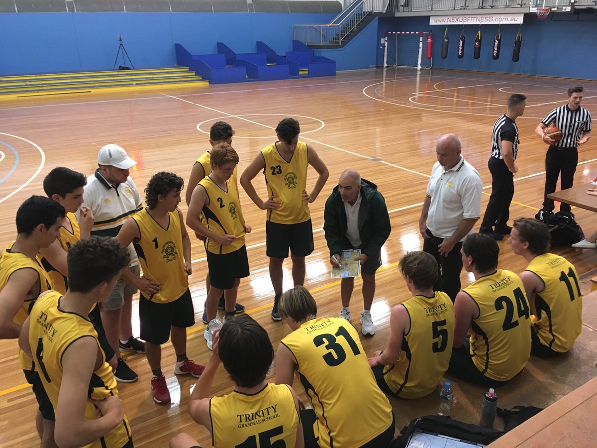 BrendanMahony's tweet photo. 1/2 time address. 1st basketball v IGS 30-20 https://t.co/ILivlkU7cP