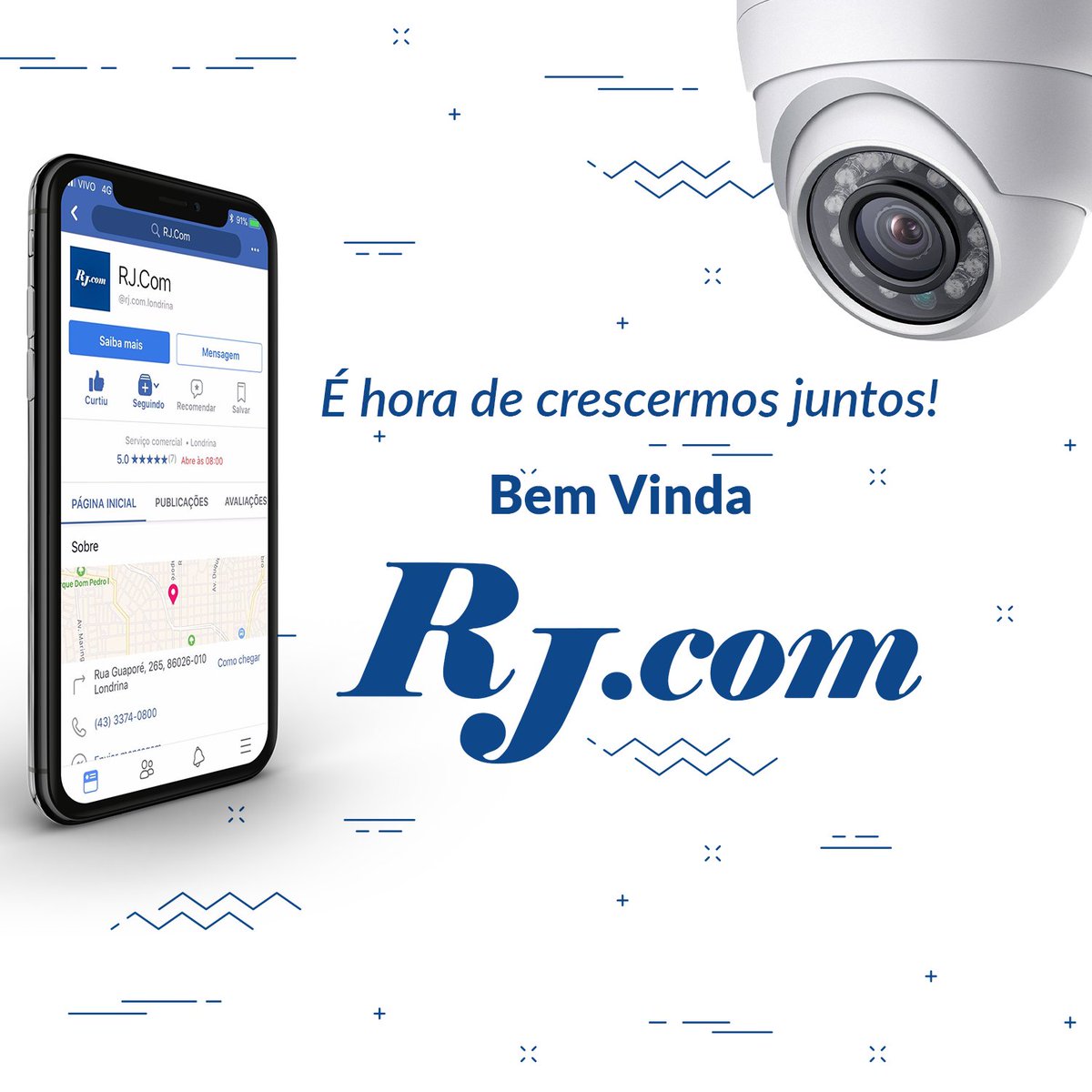 nelludesign's tweet photo. Este mês 🗓 começamos uma nova e duradoura parceria com a Rj .com, uma empresa de equipamentos para telecomunicação que está a 15 anos em 📍 Londrina e é líder no segmento.

Vamos crescer juntos!😎
Bem vinda, https://t.co/d9vw5lnnKV 💜 https://t.co/78Nehouomw