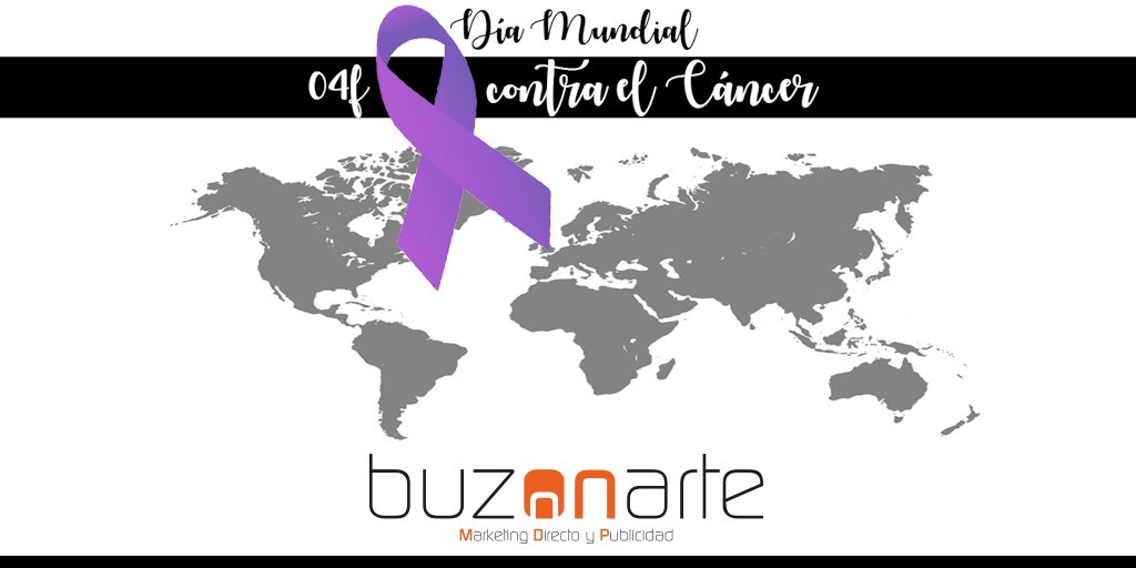 Buzonarte's tweet photo. #Hoy #Ahora #Día Internacional de la Lucha contra el Cáncer 🎗️

Desde BUZONARTE queremos acordarnos de todos los que luchan a diario y enviarles todo nuestro apoyo y solidaridad 💪

#aeccDíaMundialCáncer #aeccDíaMundialCáncer https://t.co/W5OSVFzRN5