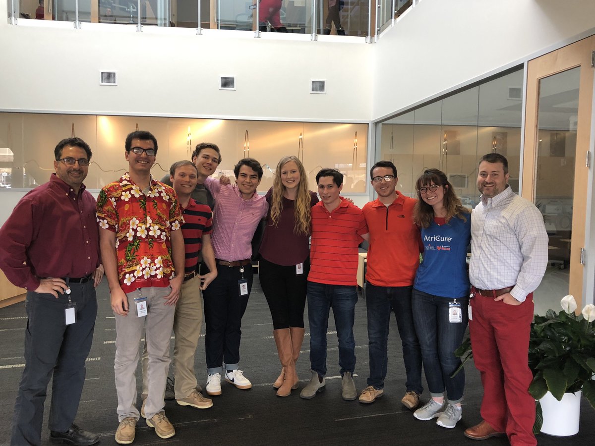 AtriCure's tweet photo. The@AtriCure #MasonOH office joined the @American_Heart today for #NationalWearRedDay. #GoRedWearRed #CincyGoRed https://t.co/eXz5lV2lB1