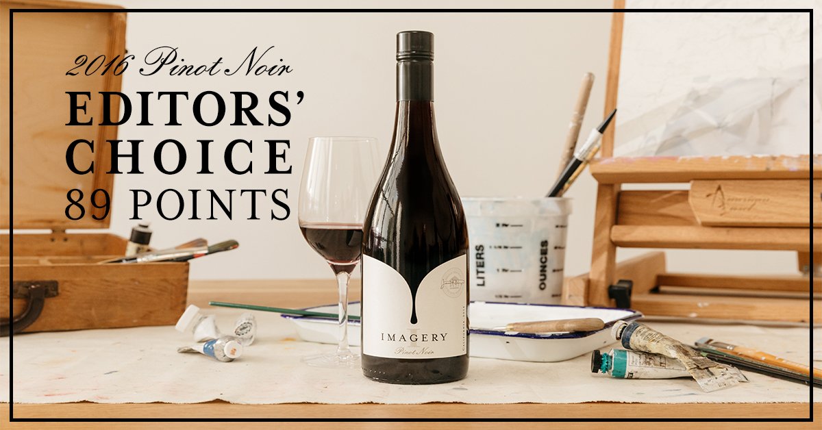 Jammy-strawberry and boysenberry notes blended with a touch of Petit Verdot for bold body and silky finish. #broadenyourpalate Locate: enth.to/2n47K5s [Sponsored by <a href="/ImageryWinery/">ImageryWinery</a>]