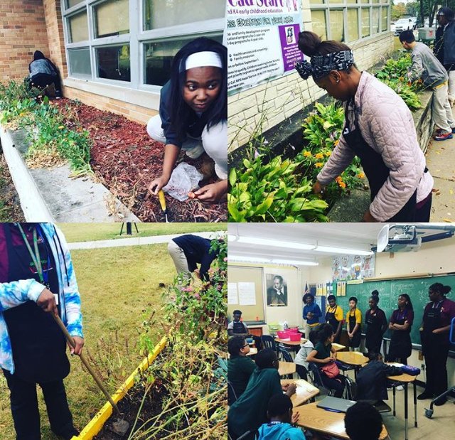 MPSVincentHS's tweet photo. Making #blackhistory every day here at Vincent as the ONLY predominantly #black #AG high school in the nation! #AGislife #theonestowatch #vikingpride #MPSproud #BlackHistoryMonth2018 https://t.co/11YETLY60Y