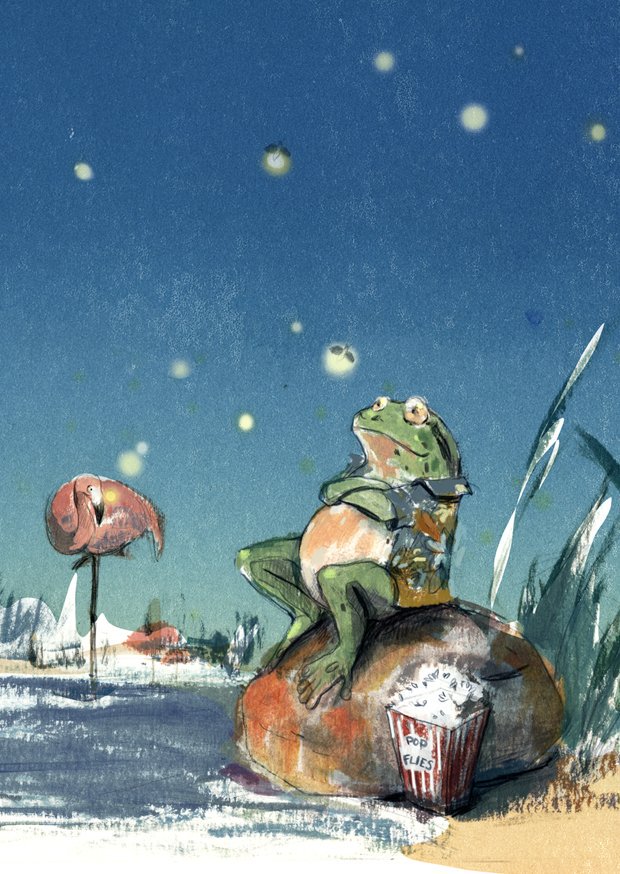 #colour_collective  challenge! Green is the frog, like Yoda!!