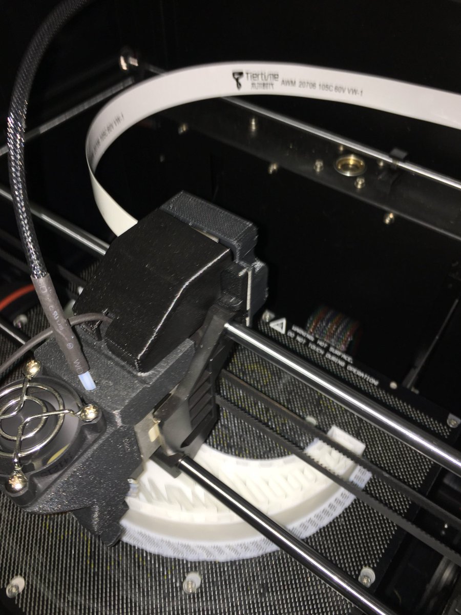 WestholmeDesign's tweet photo. Complex work being 3D printed today. Well done Benjamin Rooney, very impressive AutoDesk skills on display here! #GCSEProductDesign #AutoDeskInventor #Up3D #Westholme #iPhoneDock https://t.co/BrrIvuglcy