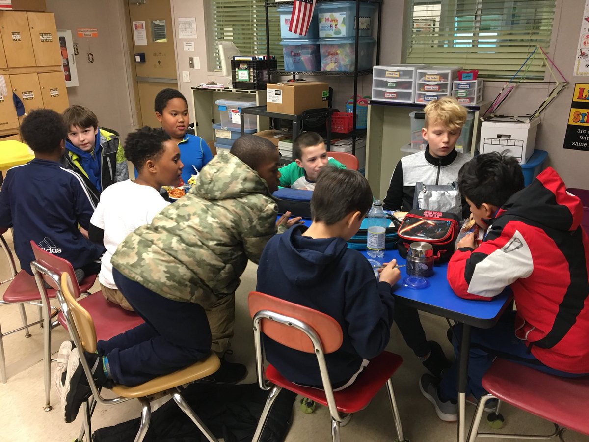 Dr_Chalfant's tweet photo. First Friday of #BoysBrunch in Ms. McCoy’s @Murch5thGrade class #WeAreMurch https://t.co/3d944OQQVv