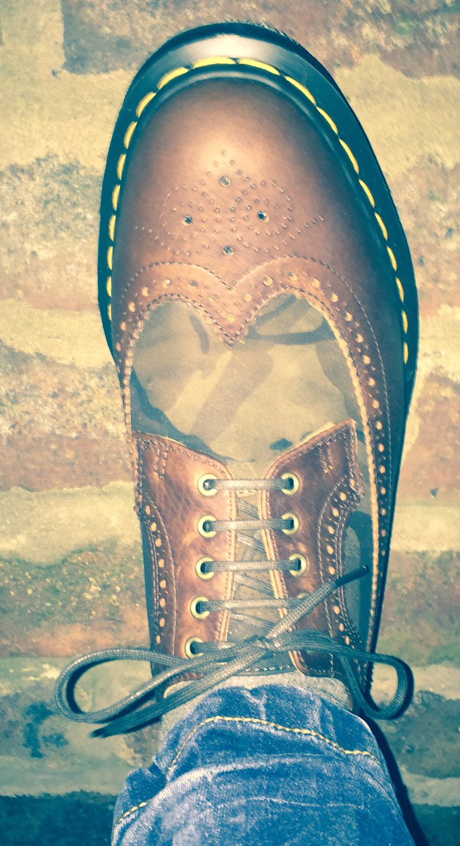 spike748's tweet photo. @drmartens Loving my newest pair of DMs. The 3989 Camo. Made in England. https://t.co/DMs2RbLgVM