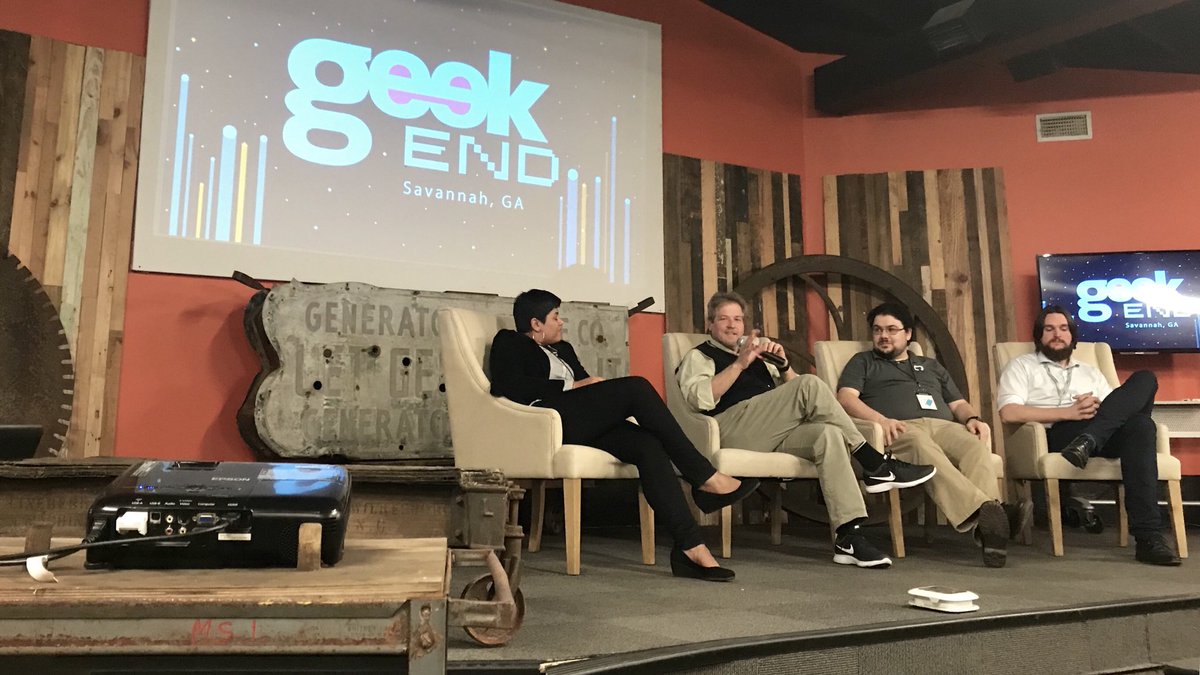 Discussing remote work with <a href="/IamParagon/">Paragon Design Group</a> <a href="/FocusLabLLC/">Focus Lab</a> <a href="/github/">GitHub</a> OnPoint Digital #Geekend