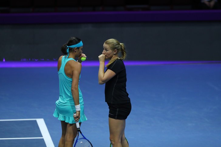 Formula_TX's tweet photo. The first doubles semi-final determined the names of the finalists! They are -Alla Kudryavtseva/Katarina Srebotnik. We are waiting for girls on Sunday🌟

#формулатх #поранатеннис #formulatx #itstennistime #kudryavtseva #srebotnik #atawo #groenefeld https://t.co/VdWAL1LtGQ