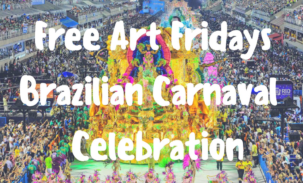 Be a part of the legendary Brazilian Carnaval party! Join <a href="/WUDGlobal/">Global Connections</a>  and <a href="/UW_ISS/">UW International Student Services (ISS)</a> for #WheelhouseStudios' Free Art Friday: Brazilian Carnaval tonight at 6:30p. There will be crafts, a capoeira performance and Brazilian cheese bread, pão de queijo. bit.ly/2E0xwT0