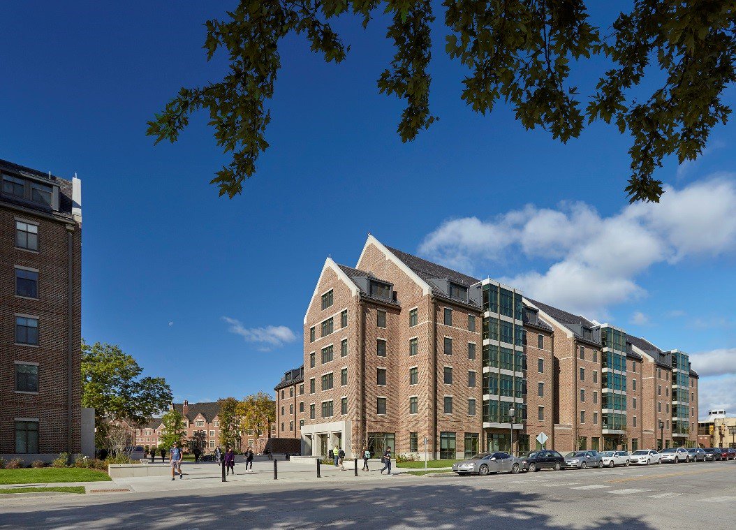 @RossBaruzzini was proud to be a part of the design team for the Purdue University Honors College project that received its LEED Gold plaque from the USGBC earlier this week #RBHigherEdResearch