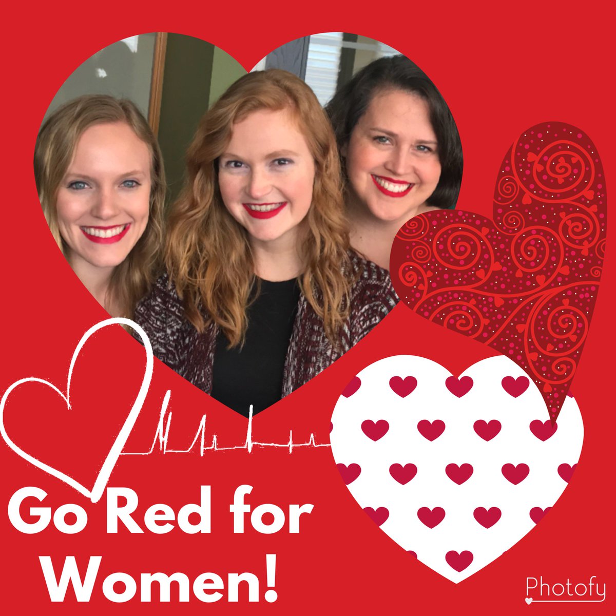 Get out and support Wear Red Day! goredforwomen.org/wearredday/ #WearRedandGive