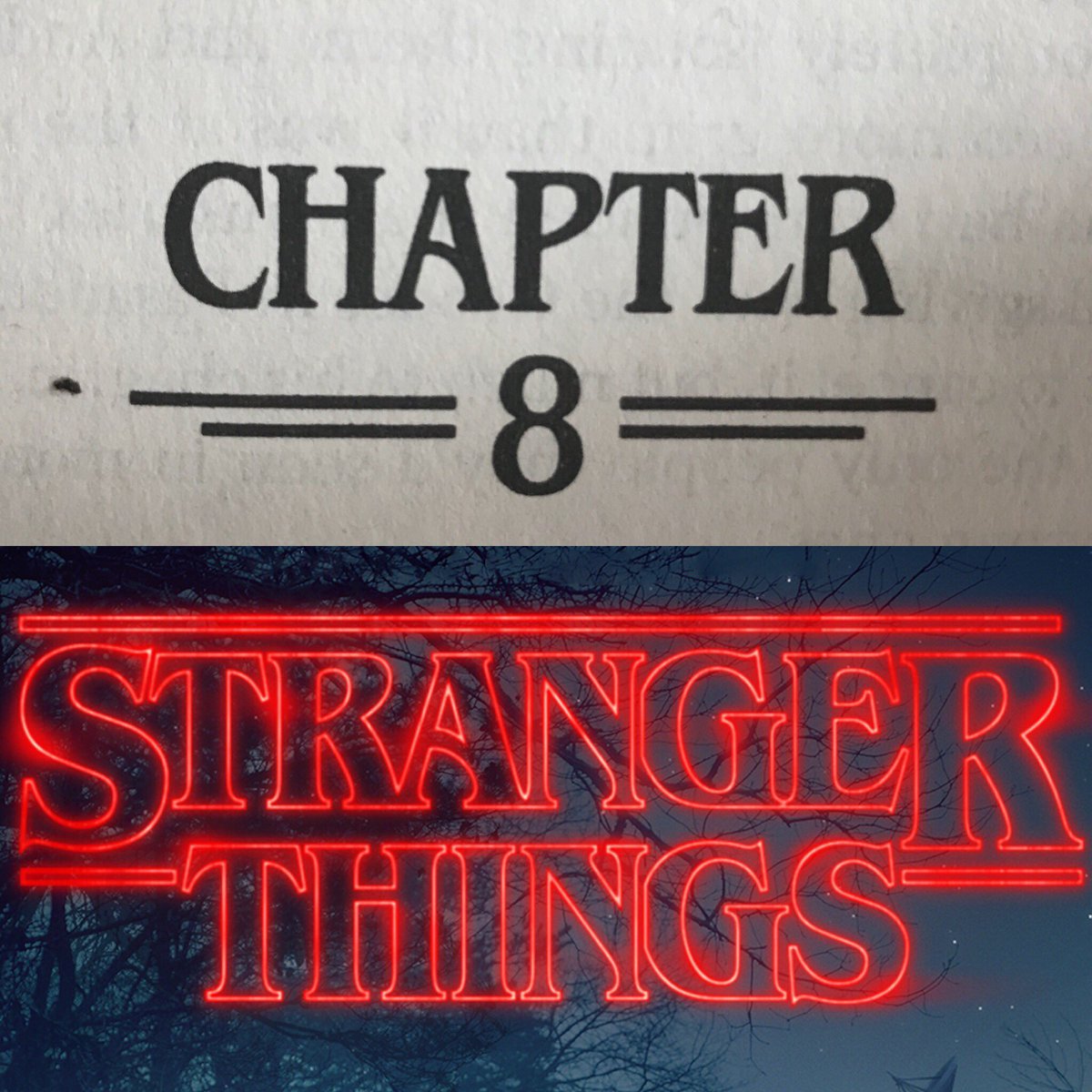 TheRippedBodice's tweet photo. I was reading an old Danielle Steel and the font of the chapter headers reminded me of something... https://t.co/OW9imbwsa8