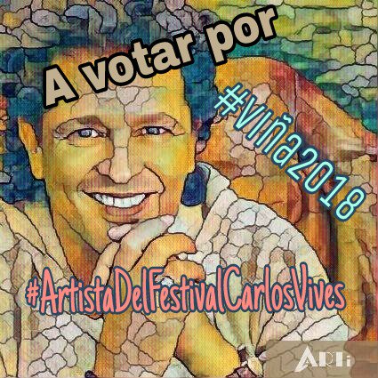 Espe85's tweet photo. Mi voto por @carlosvives #ArtistadelFestivalCarlosVives #VivesClubesOficiales 💚 #Viña2018 https://t.co/2cvCklhSzo