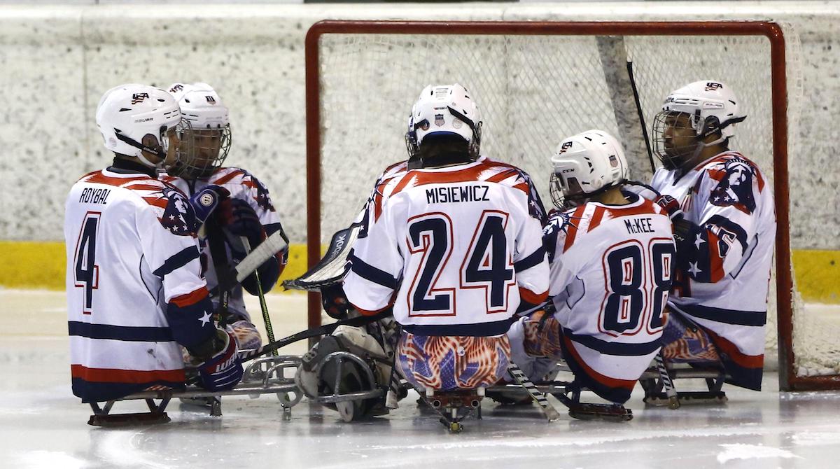 usahockey's tweet photo. The U.S. National Sled Team shut out the entire #Turin2018 field in its final international tournament before the Paralympics: https://t.co/OWmDP2SJlA

#TeamUSA 🇺🇸 https://t.co/Pdn6eEOBlB