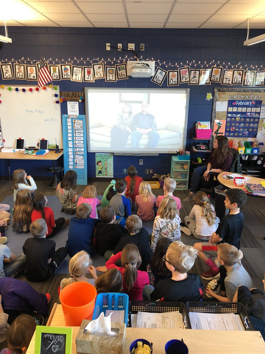 Listening to an interview with Miss Gibbs (student teacher) grandparents for our PBL launch of the past and present! #PBL #BV229Tech #bvinstruction #WSE <a href="/nanc_westemeyer/">Nancy West@wse</a>