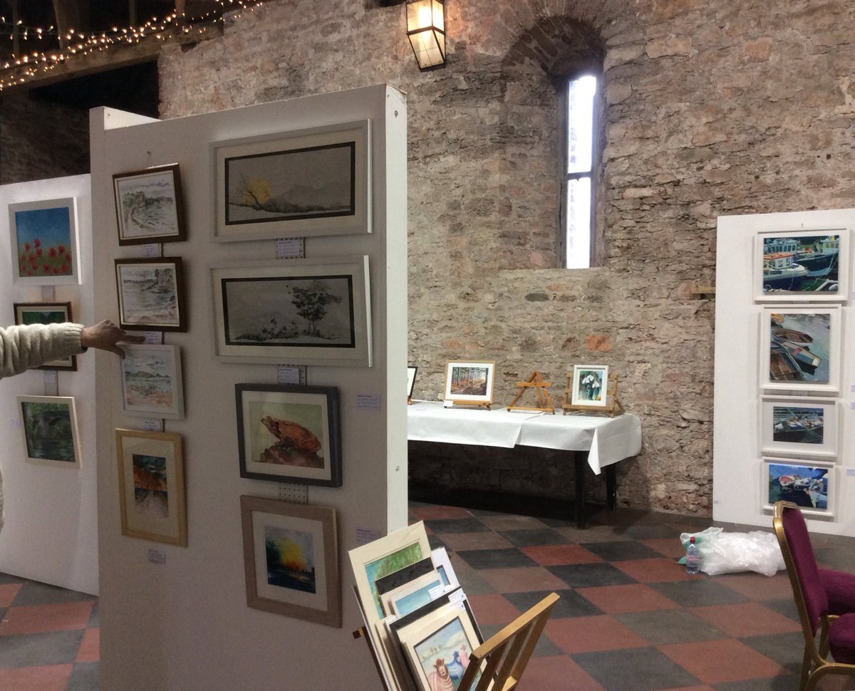 Brixham Art Society On Twitter Riviera Art Fair Spanish Barn