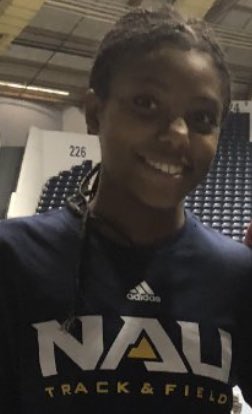 BorderCity_AC's tweet photo. The 5th edition of #featurefridayz from @BorderCity_AC  features..  
Name:Jada Jackson
School:Northern Arizona University 
Events:100m, 200m                      Follow her story and journey @
Instagram: @j_jackksonn21
Snapchat: @ja2da 
Twitter: @jadaj21
#throwjumprun4theborder https://t.co/V7LztLCGfe