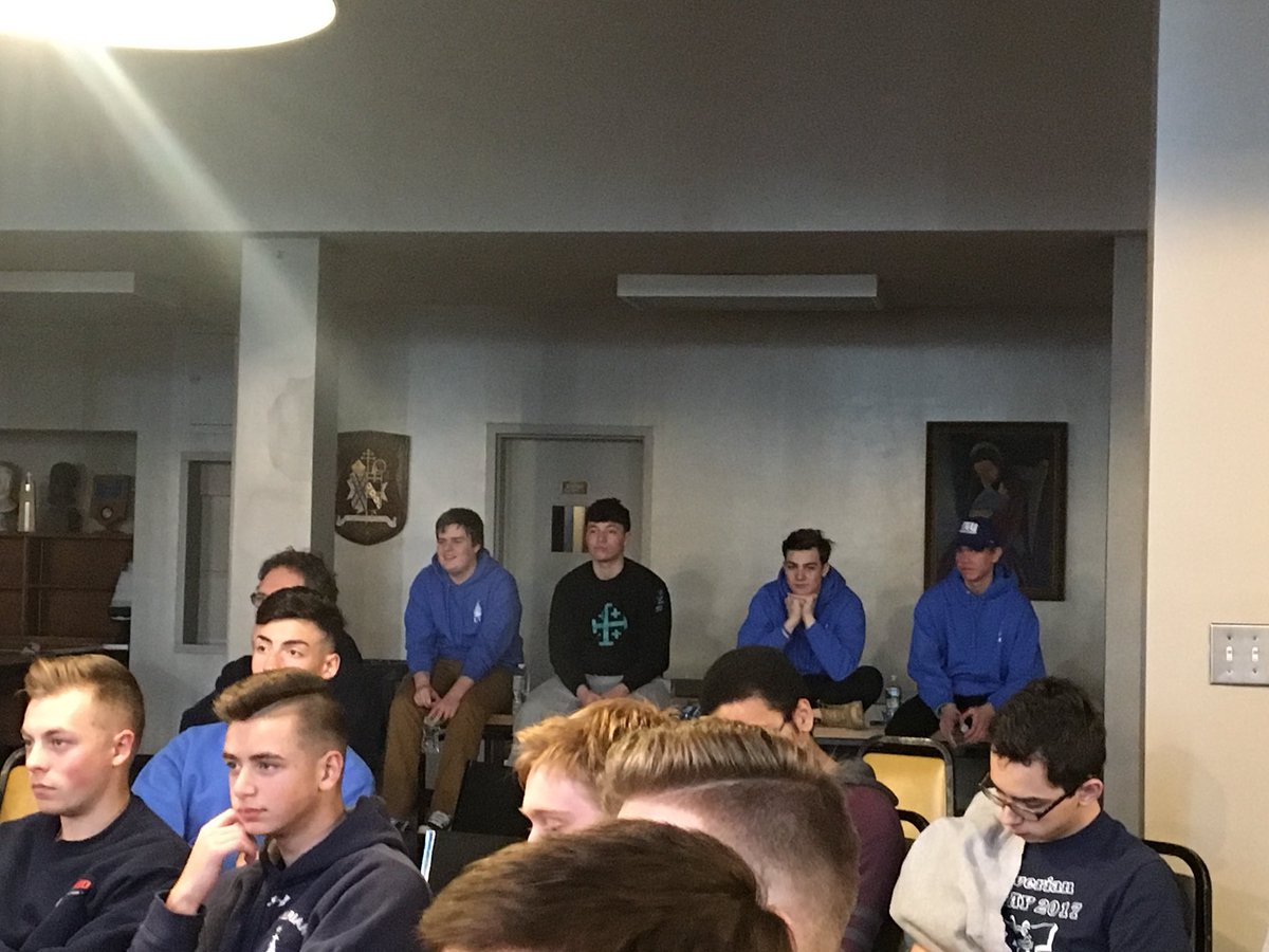 MissESchneider's tweet photo. First day/night on KVIII @XaverianHS #DoubtTheFirst #kairos https://t.co/SMKbs8D1UL