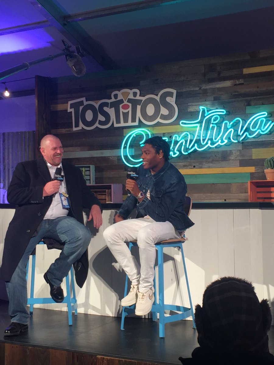 jalenramsey's tweet photo. I had a BLAST at the @Tostitos Cantina in Minneapolis today. Fans made some pretty impressive nachos! https://t.co/J3djCNFP7V