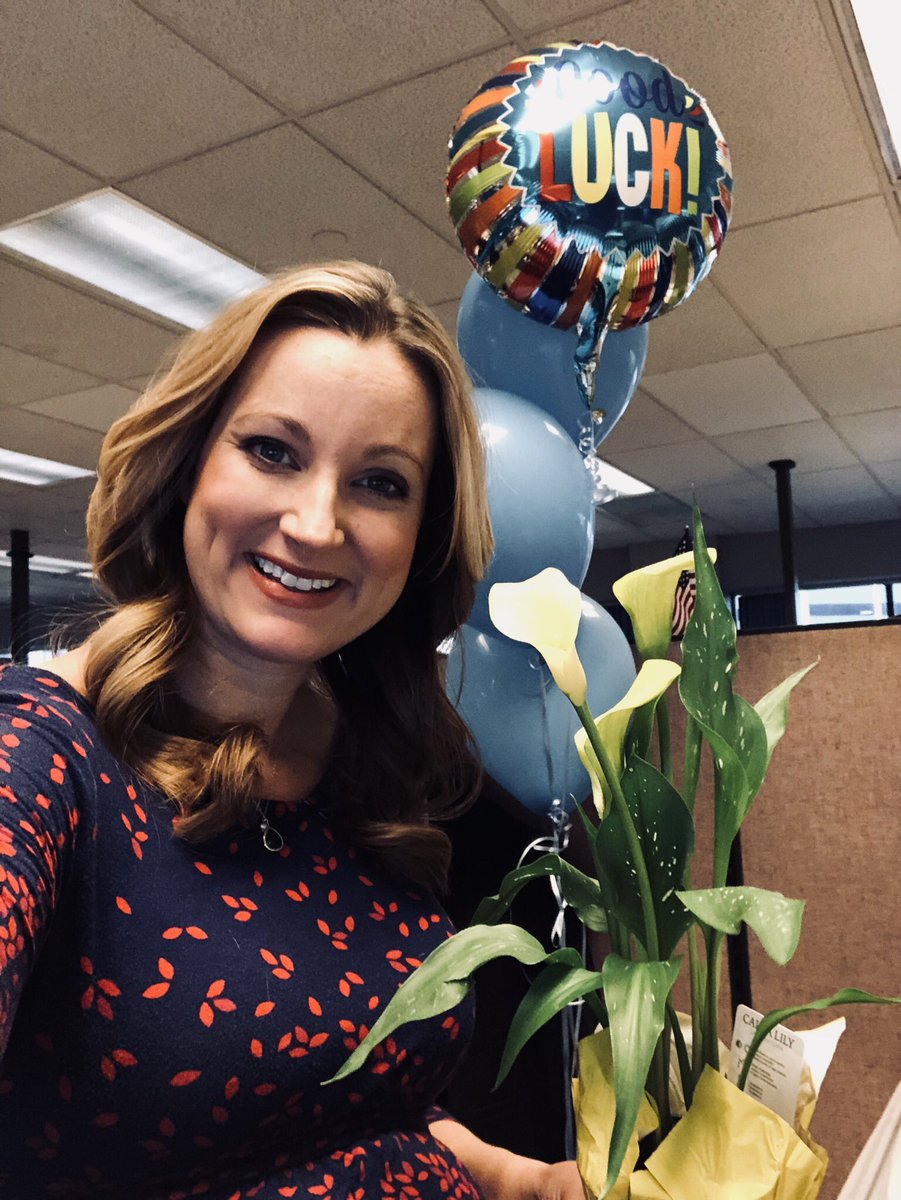 Feeling so grateful for my amazing <a href="/FOX61News/">FOX61</a> family who sent me to maternity leave with so much love!