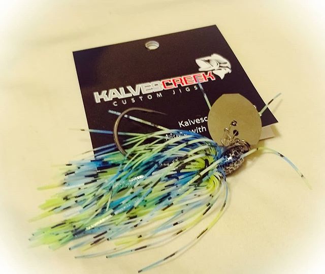CrouchOutdoors's tweet photo. Excited to try my new @kalves_creek_custom_jigs bladed jig by the name of Bluetreuse! #fishing #bassfishing #texasfishing #texasangler #kayakfishing #kayak #outdoors #rippinlips #keepaustinfishing #kaf https://t.co/0U2k9BykhB