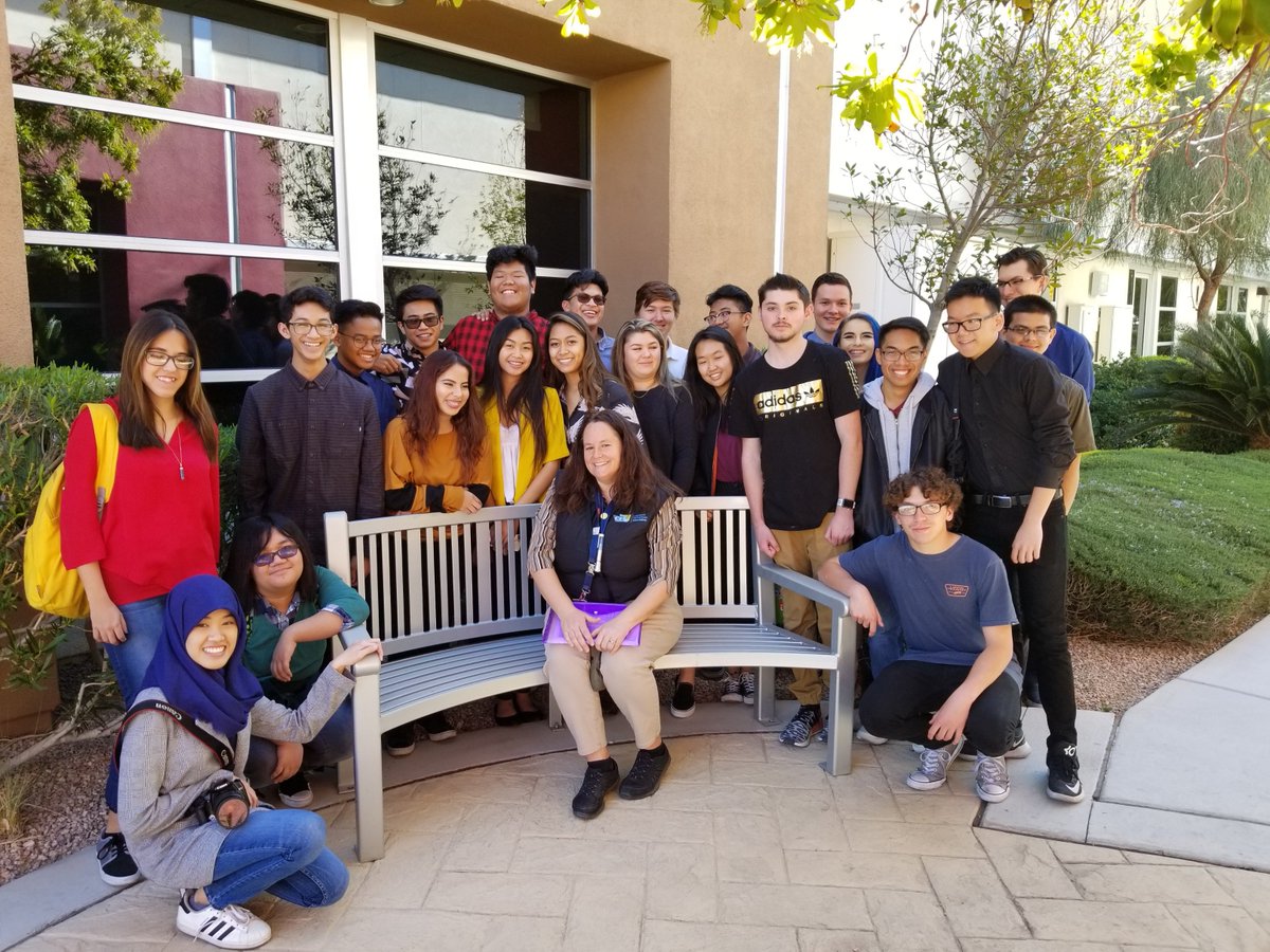 CTEinCCSD's tweet photo. Thank you @skgglobal for hosting #CareerTechEd @ClarkCountySch students from @swctacommunity on National #JobShadowDay #CCSDJobShadow #CTEMonth. https://t.co/oGs3na7hqY
