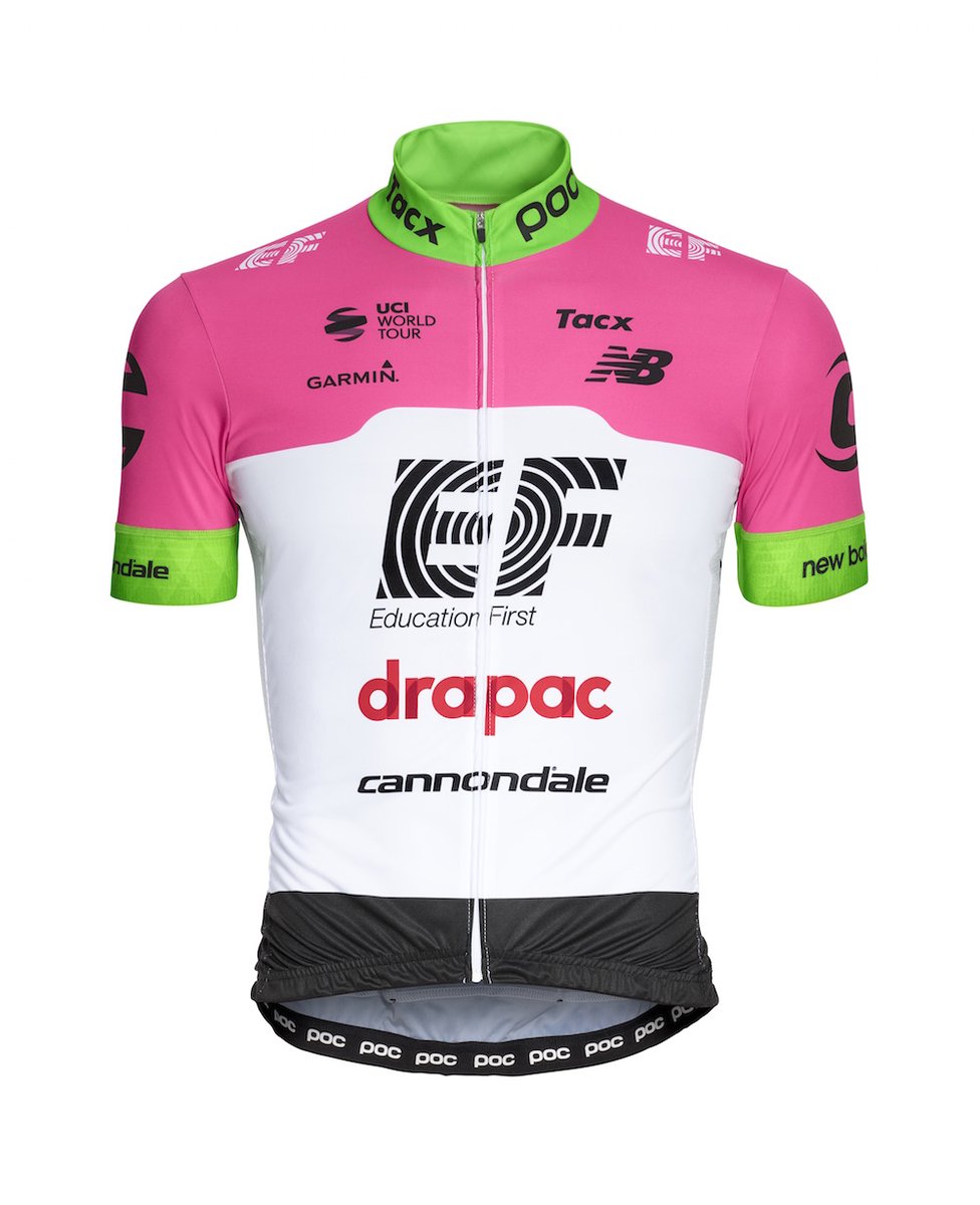 education first cycling jersey