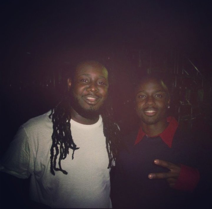 RTsoSmooth's tweet photo. Me and T-pain backstage at the black eyes peas concerts. #BlackMenSmiling https://t.co/VEKSAgD7ro