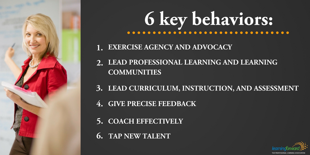 LearningForward's tweet photo. This article presents a glimpse of our emerging model for learning leaders. 

Principals who are the lead learners and lead facilitators of learning in their schools exhibit 6 key behaviors: https://t.co/COjihT37Mr https://t.co/X7HjRx2uw6